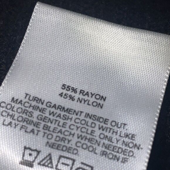 Express Dress Womens Medium Black Sweater Midi Ribbed Minimalist Timeless Fall - Picture 6 of 10